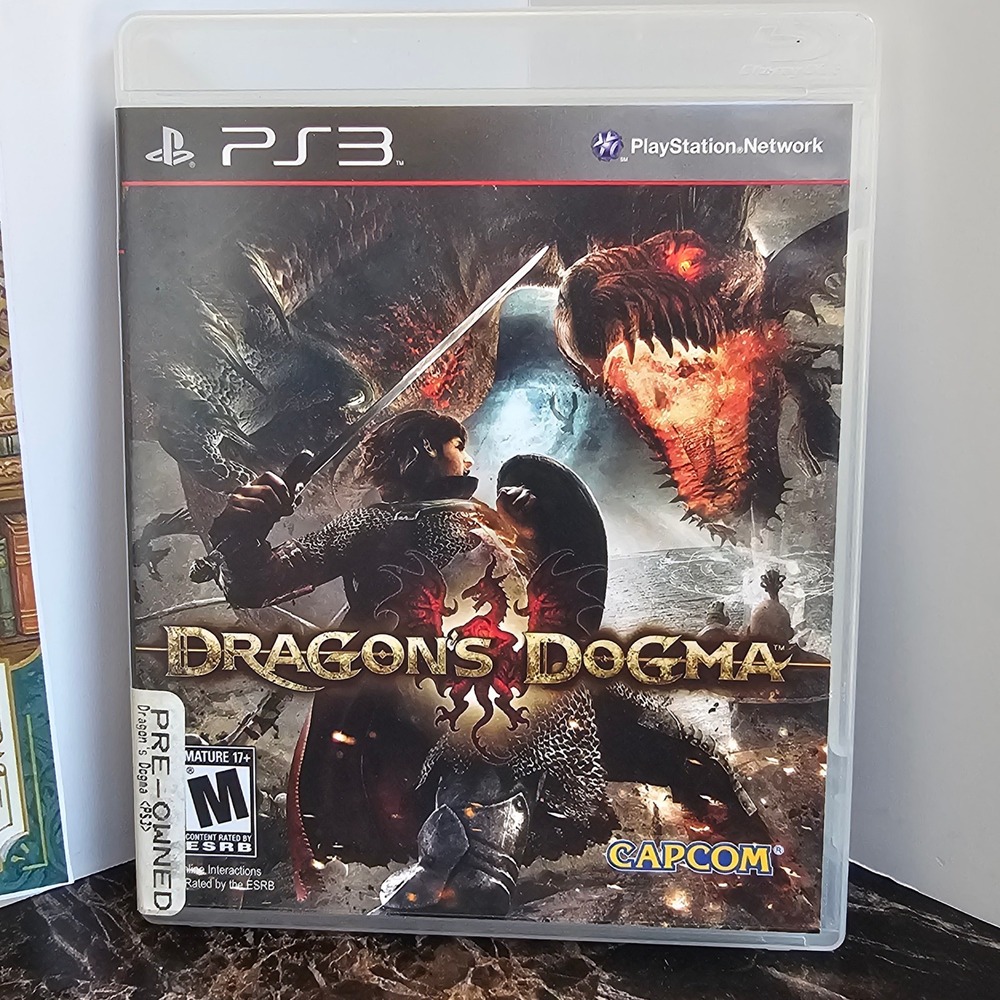 Dragons Dogma Capcom Sony PlayStation 3 PS3 Video Game 2012 RPG Original Case